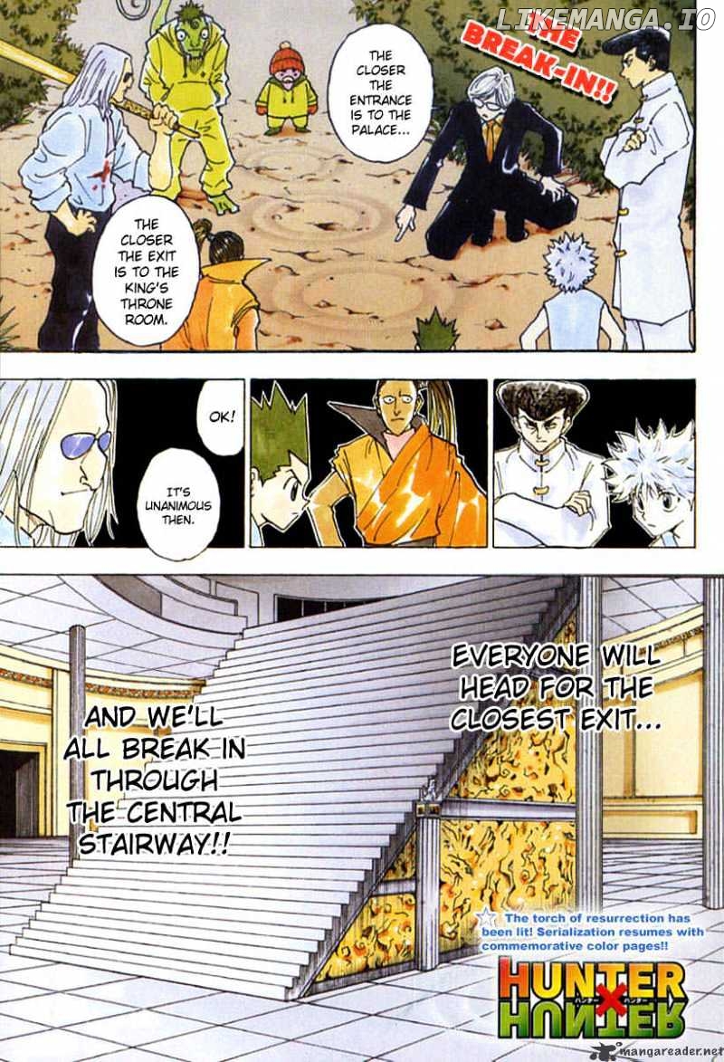 Hunter x Hunter, Chapter 261 image 01